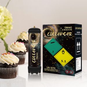 Collapsar 2.2L 1364G N2O Tanks Whip Nitrous oxide for food ,1 Unit