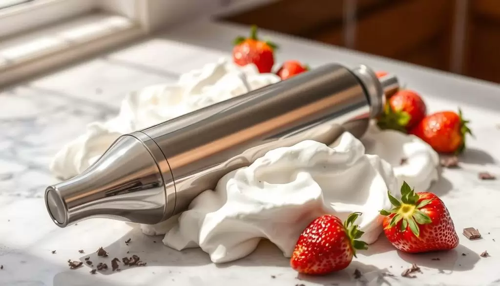 whipped cream dispenser
